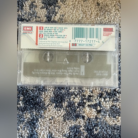 New Sealed COREY HART Cassette Tape FIELDS OF FIRE 1986 Rock Pop Rare - Picture 2 of 3